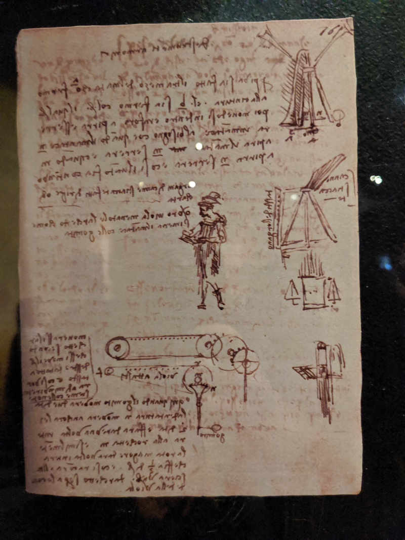 Illustration for article titled Pictures from the Reagan Library: The da Vinci Exhibit